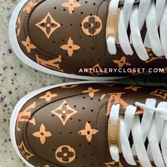 Nike Air Force 1 One Low LV custom sneakers - Picture 5 of 7